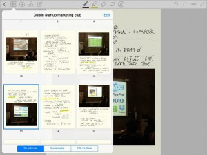 GoodNotes pages